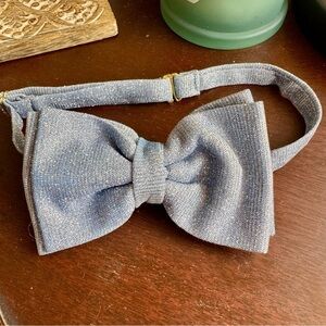 Ice Blue Bow Tie